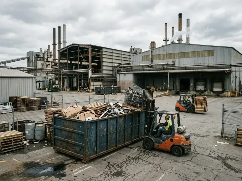 industrial-factory-scrap-conta-003 — frequently asked questions, Cheap Roll-off Dumpster Rentals in La Vista, NE